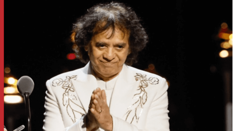 Read more about the article Tabla Maestro Ustad Zakir Hussain Makes History with Three Grammy Wins Across Varied Categories